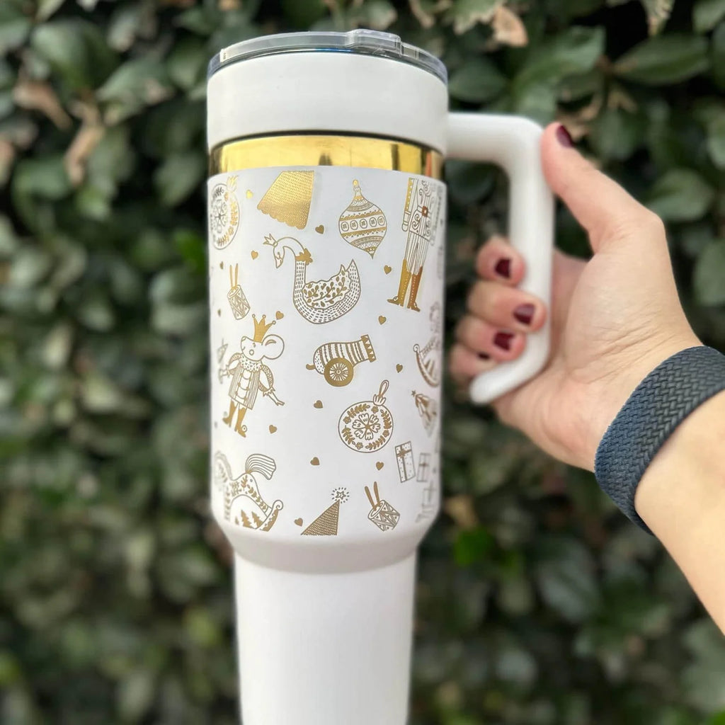 40oz Gold PlatedTumbler