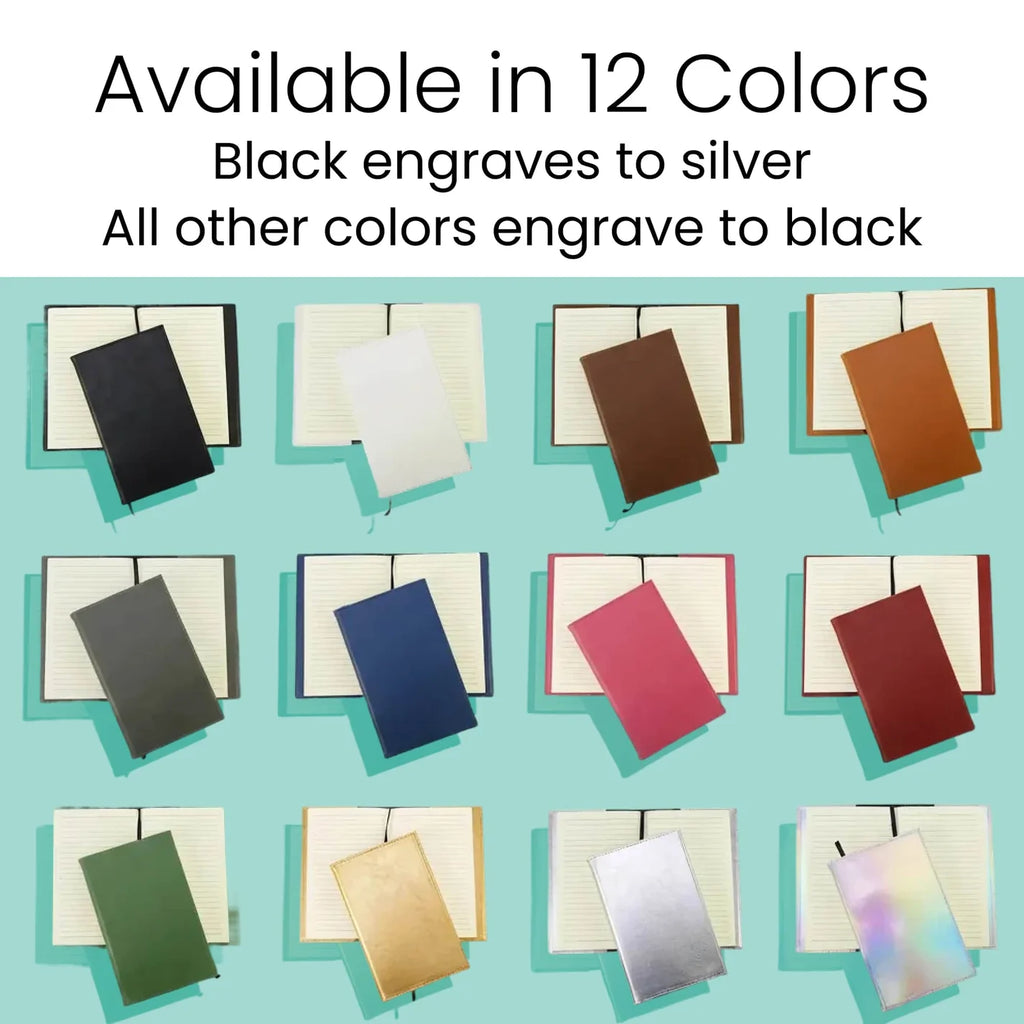 Engravable Notebook Journal