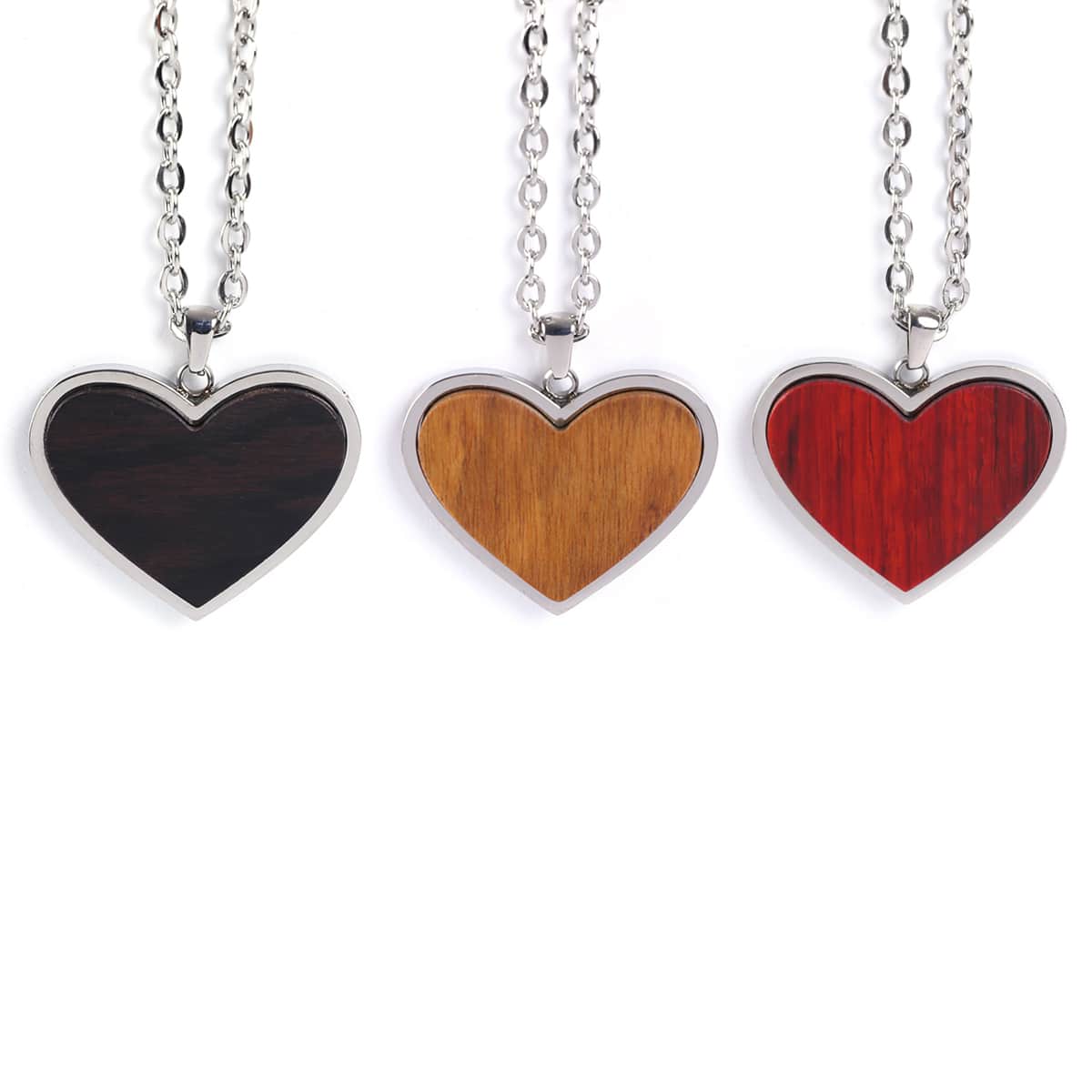 Wooden Pendant Necklaces