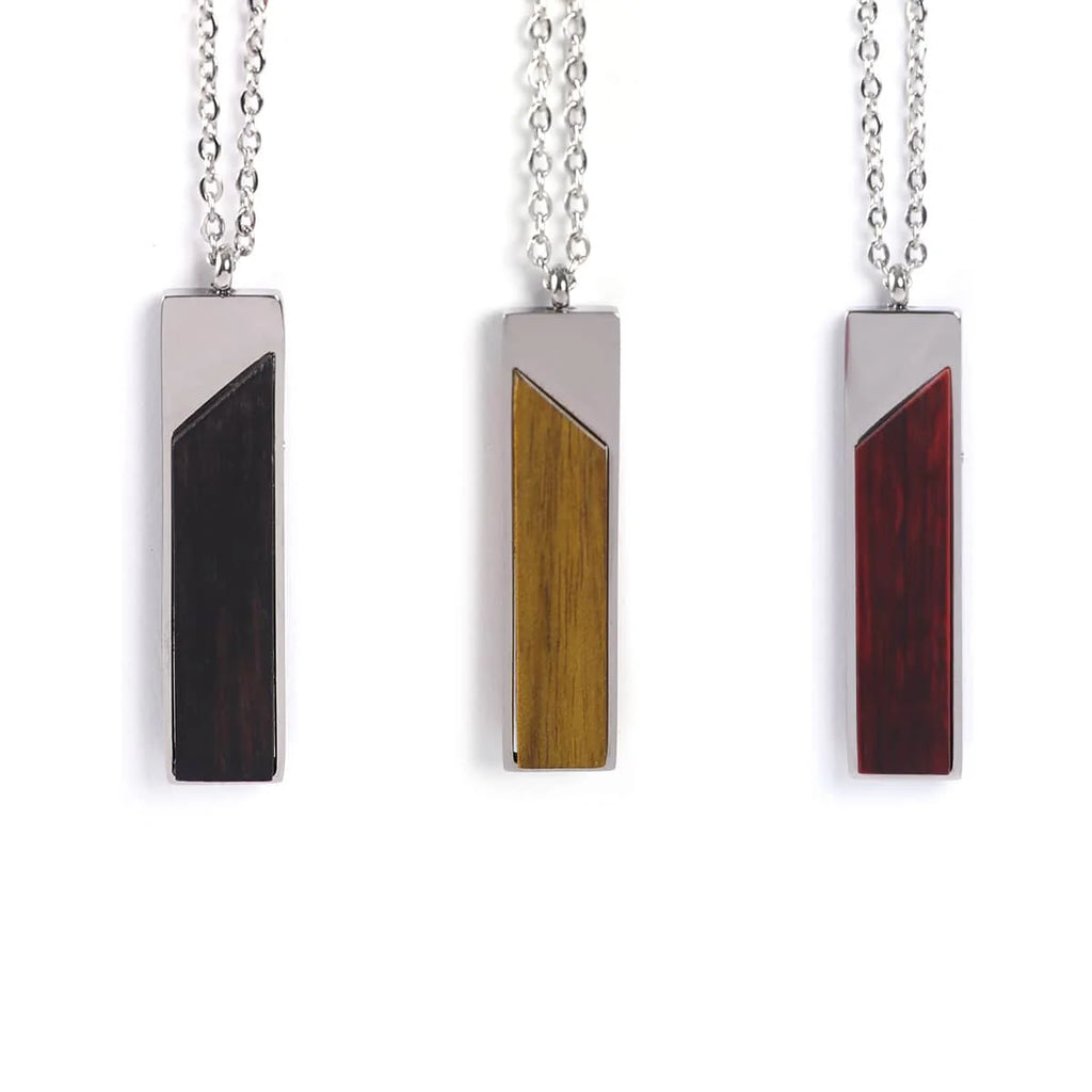 Wooden Pendant Necklaces